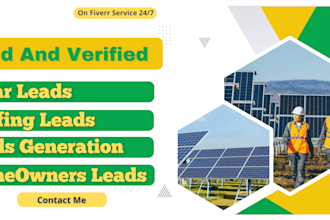 provide fresh home owner solar leads and roofing leads