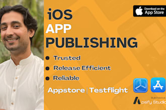 publish ios app on appstore and manage testflight release