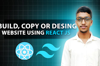 copy, clone duplicate website replicate any website in react within 24 hrs