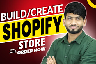 be shopify developer, build or create shopify dropshipping store shopify website