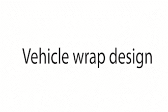 do creative vehicle wrap design, car wrap design,van wrap design bus wrap design