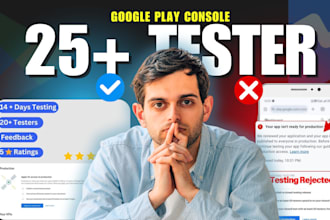 provide real 12 testers google play for closed testing