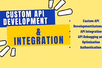 do seamless API  development and  integration