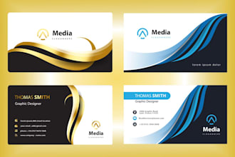 do professional business cards, visiting cards design 24hrs