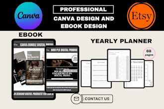 design canva template ebook mockups 2025 digital planner, christmas planner