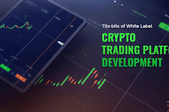 build crypto exchange website, wallet app, dex exchange, p2p, defi