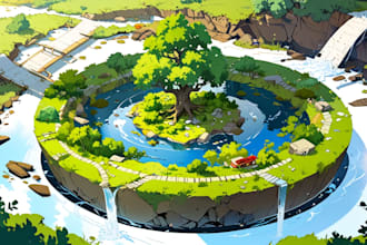 design and illustrate environmental art
