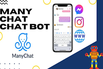develop manychat whatsapp chatbot business on dialogflow, twilio, chatgpt