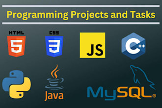do python java c cpp programming projects tasks
