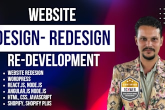 redesign your website to make it professional and attractive