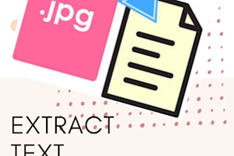 accurately extract all the text from photos, images, scan file