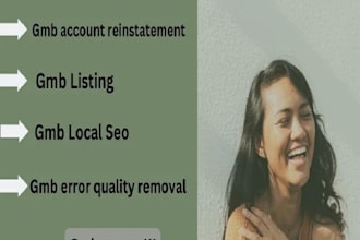 reinstate and fix suspended google my business listing