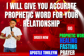 give you accurate prophetic word about your relationship
