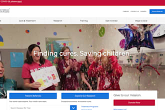 build nonprofit website, charity website, 501c3 website, donation, ngo website
