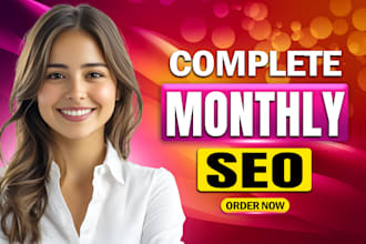 do link building dofollow backlinks and complete monthly off page seo service