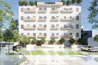 design your mall, plaza and apartments interior and exterior