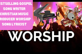 do bestselling gospel song writer christian music producer worship song lyricist