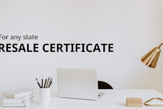 get resale certificate, seller permit in all US states