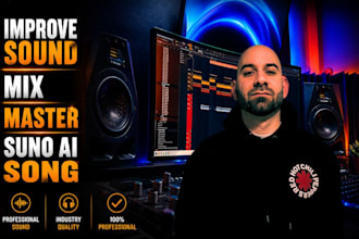 improve mix master suno ai song