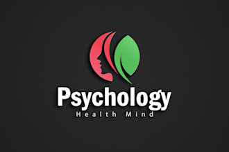 design mental health, wellness, yoga, medical, coaching logo