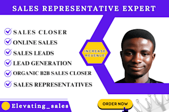 be your sales closer sales representative sales pitch b2b lead generation