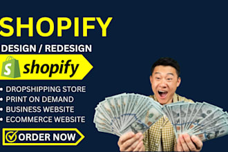 make passive income shopify dropshipping store shopify ecommerce website design