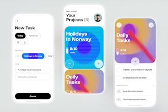 develop time management app, to do list app, time tracking app like google keep