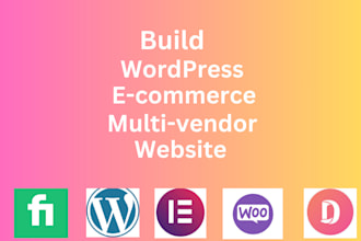 develop wordpress multivendor marketplace ecommerce website