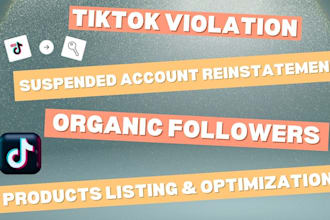 setup tiktok shop tiktok reinstatement suspended tiktok account tiktok appeal