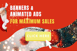 design stunning banners and animated ads for maximum sales