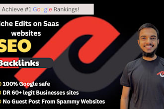 do niche edit on saas sites dr90 plus