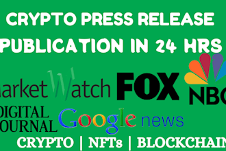 do crypto press release distribution and general pr distribution