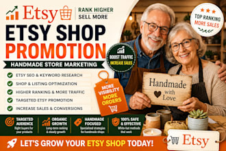 ranking esty shop, handmade store promotion, etsy promotion, etsy shop marketing