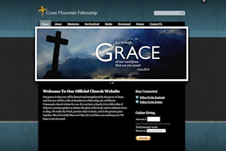 build a professional wordpress website for your church