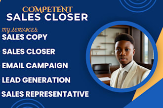 commission based sales close high ticket sales sales closer sales representative