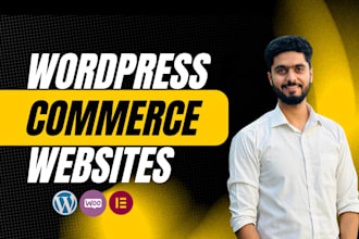create professional wordpress ecommerce website for your business