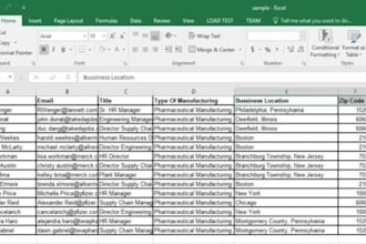do accurate web research, data collection , data entry, excel work, copy paste