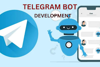 develop custom telegram bot in python, mini app, solana trading bot,auto posting
