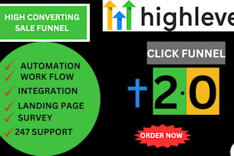 expert sales funnel builder for clickfunnels, gohighlevel, affiliate program