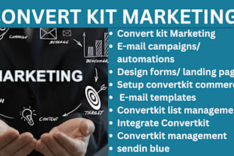 convert kit marketing convertkit management  email marketing campaign