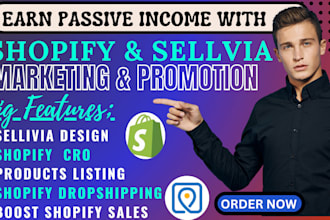 do high ticket sellvia marketing, etsy shopify ebay promotion, tiktok marketing