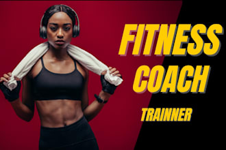 be your online personal fitness coach trainer