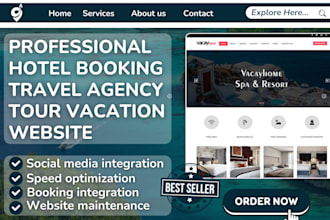 design travel affiliate marketing website tour website vacation travel website
