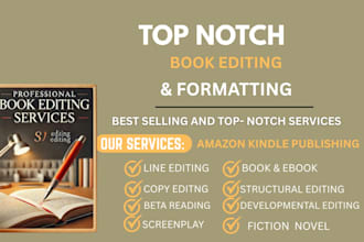 structural edit, line edit, fiction, thriller, romance, light novel, beta reader