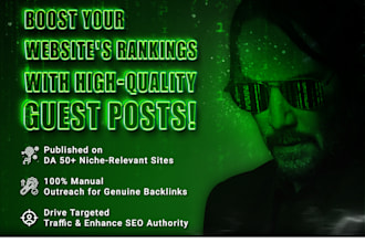 do guest posting on high da and traffic sites