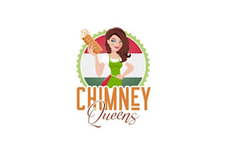 design fun colorful chimney cake logo