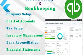 do bookkeeping and prepare tax return for you