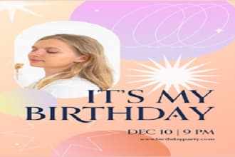 make personalized dreamy birthday cards and videos for you