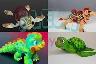 sculpt 3d bjd toys articulated toys flexi toys for 3d printing