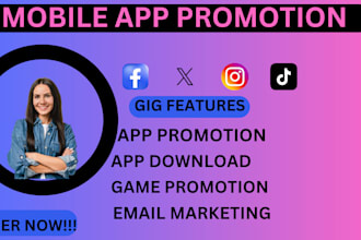 do mobile app promotion, app promotion, app install, game, mobile app download